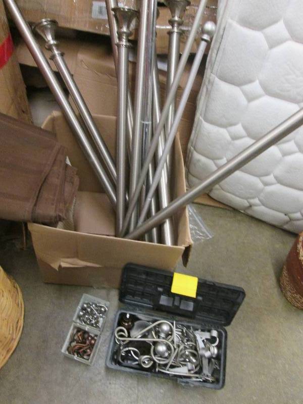 Drapery Rods and Hardware, Shower c...