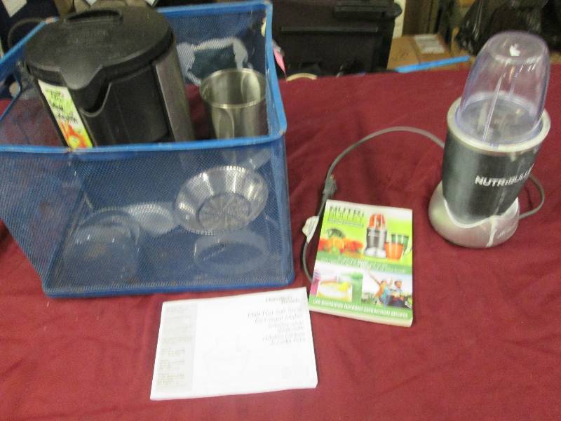 Nutribullet & Hamilton Beach Soft S...