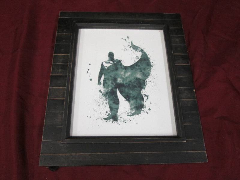Framed Superman Print...