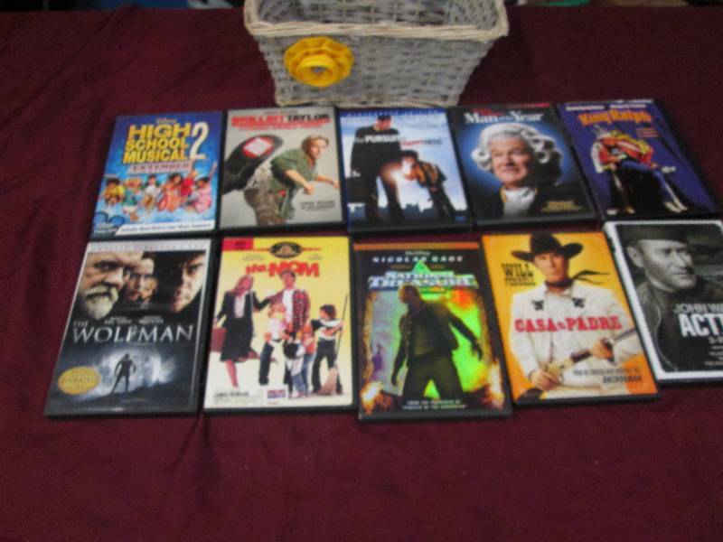Lot of 10 Assorted DVD Movies...