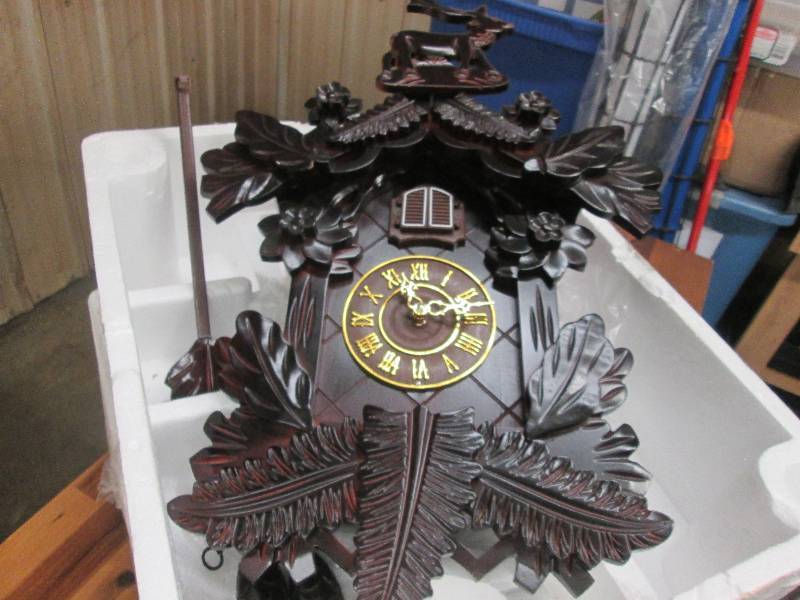 lot 261 image: Cuckoo Clock Retail $109.95...