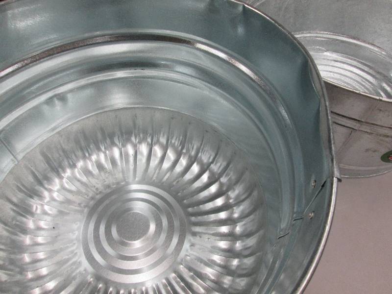 lot 50 image: Lot of 2 Behrens Galvanized Steel T...