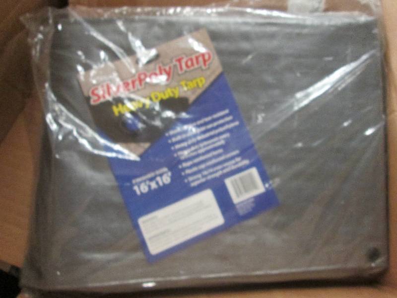 lot 18 image: Sigman 16 ft. x 16 ft. Silver Heavy...