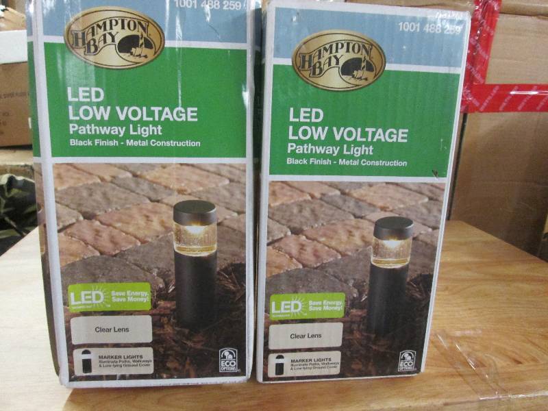 lot 26 image: Lot of 2 Hampton Bay Low-Voltage Bl...
