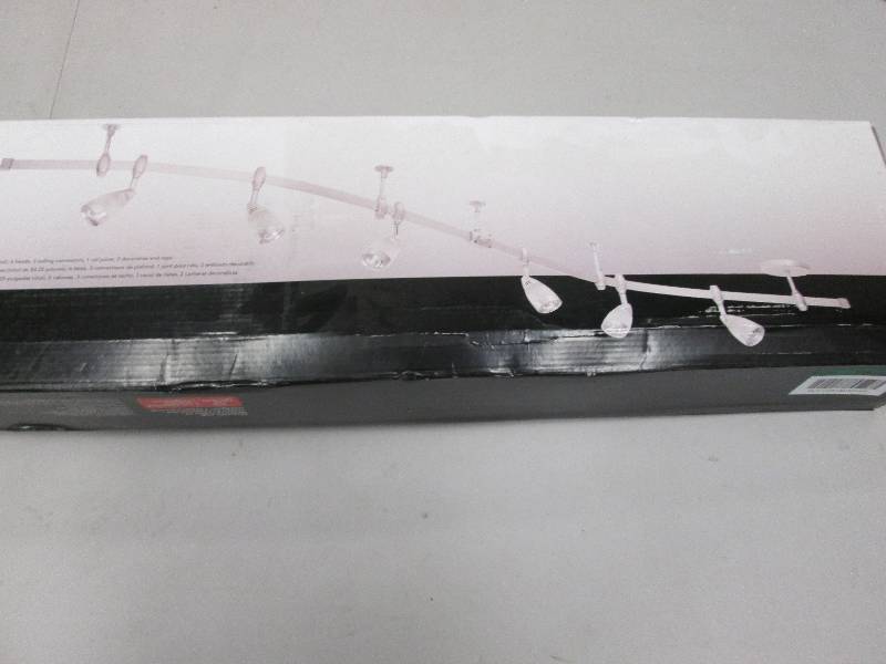 lot 62 image: Flexigon 6 Light Flexible Track Kit...