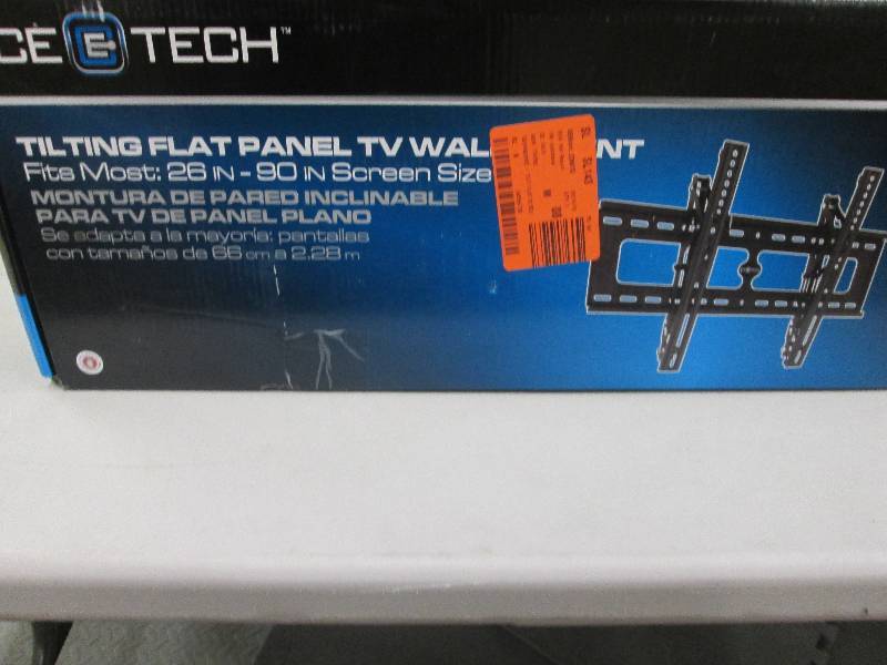 lot 66 image: CE Tech Tilting Flat Panel TV Wall ...