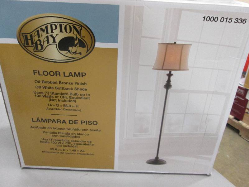 lot 71 image: Hampton Bay Candler 58.75 in. Oil R...