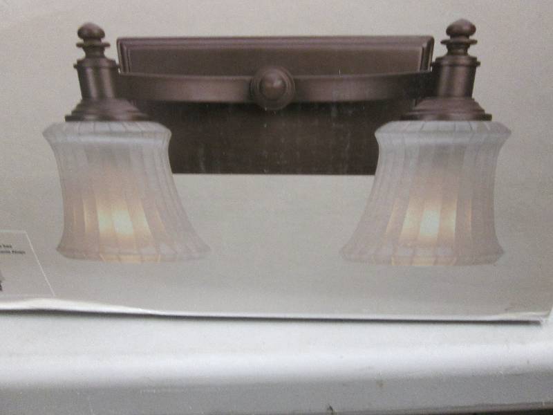 lot 83 image: Hampton Bay Kenning 2-Light Dutch B...