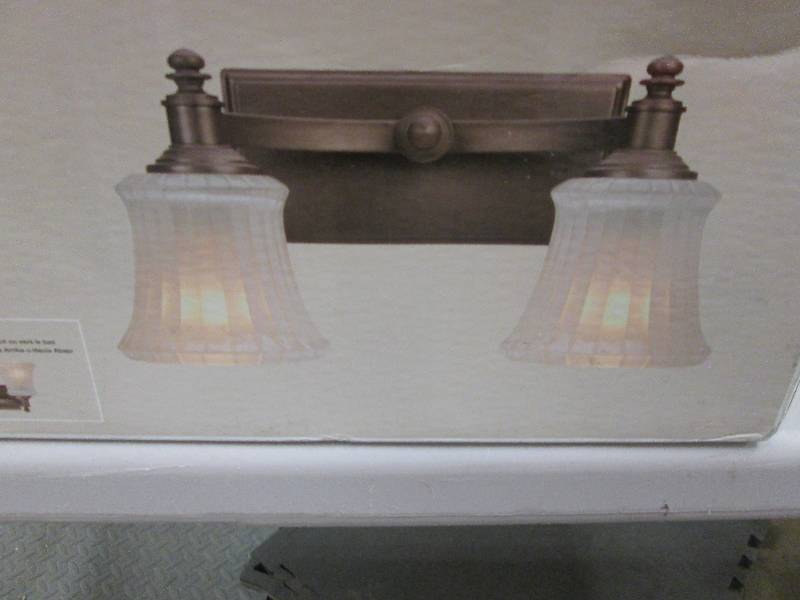 lot 88 image: Hampton Bay Kenning 2-Light Dutch B...