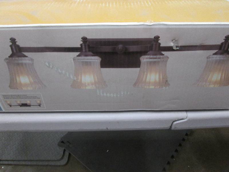lot 93 image: Hampton Bay Kenning 4-Light Dutch B...