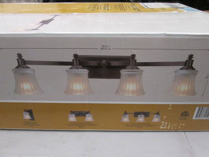lot 95 image: Hampton Bay Kenning 4-Light Dutch B...