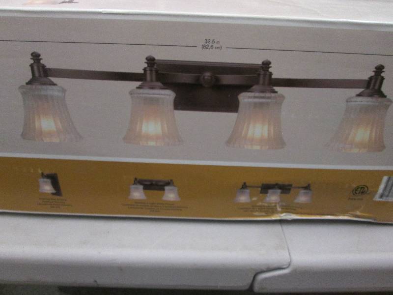 lot 96 image: Hampton Bay Kenning 4-Light Dutch B...