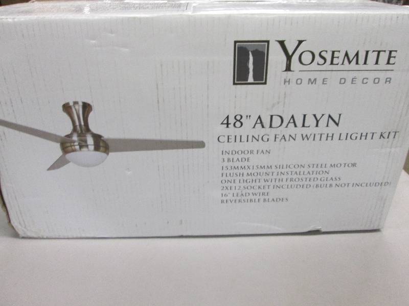 lot 112 image: Yosemite Home Dcor Adalyn 48 in. ...