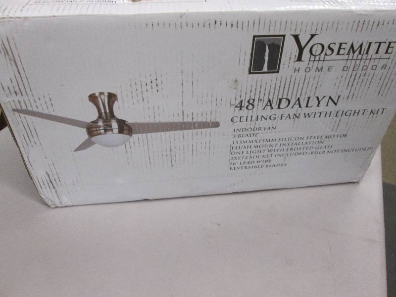 lot 113 image: Yosemite Home Dcor Adalyn 48 in. ...