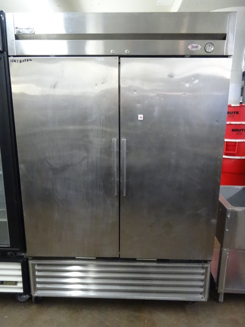 True T-49F double door freezer. Unt...