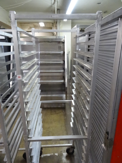 Aluminum tray rack...