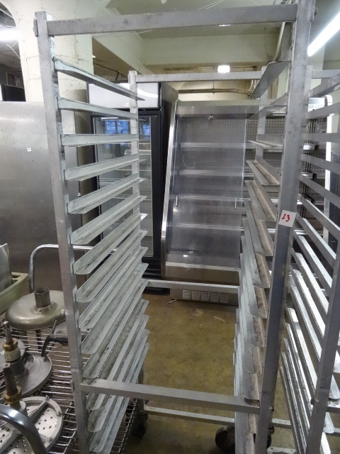 Aluminum tray rack...