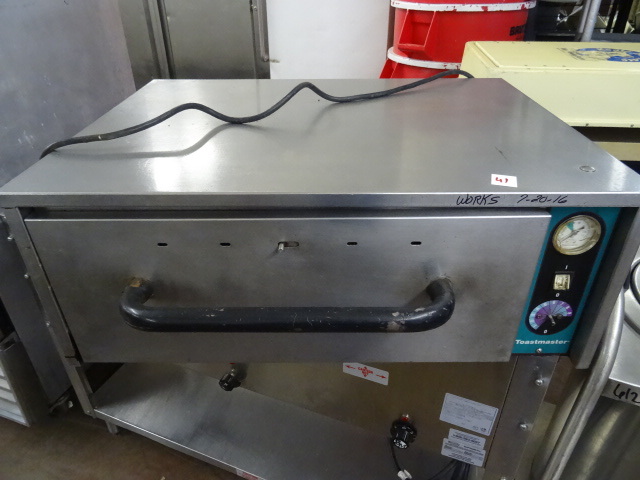 Toastamaster food warmer. No tag fo...