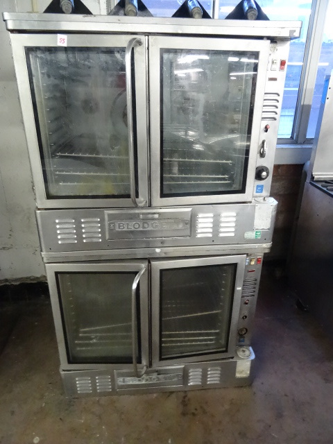 Blodgett double decker oven. Convec...
