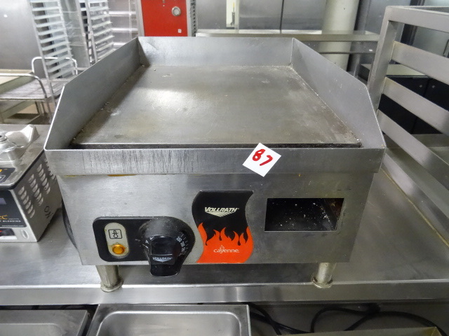 Vollrath table top griddle. 14 x 18...