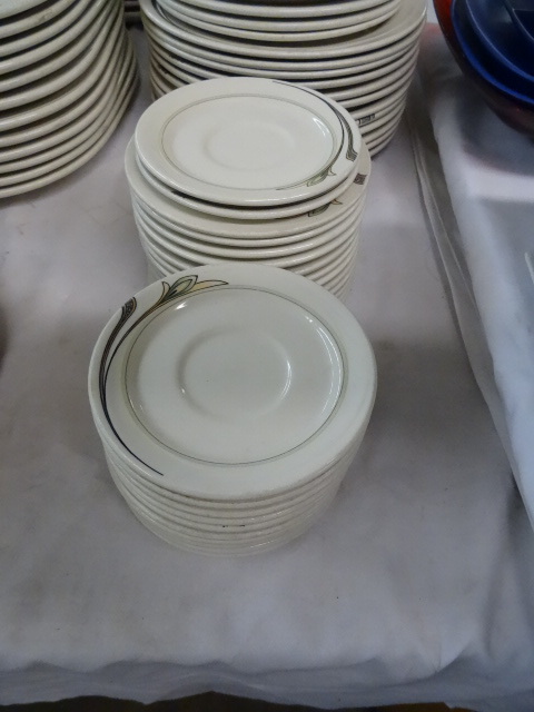 Misc plates all with the same patte...