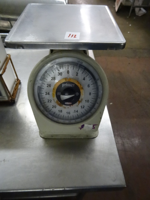 Pelouze scale. 40 oz...