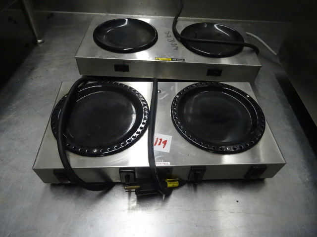 2 coffee pot warmers....