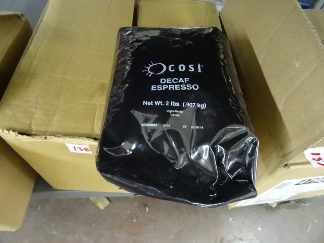 Decaf espresso beans. 12 lbs...