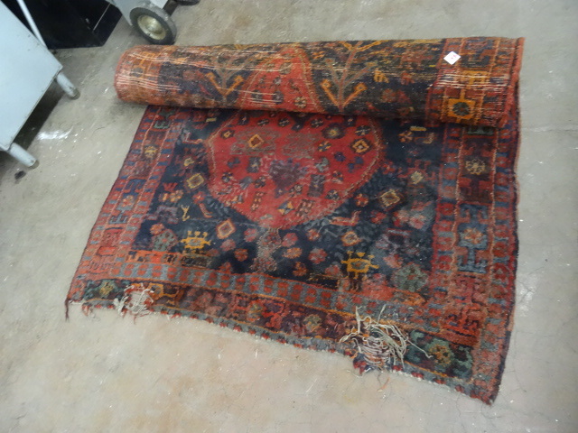 53 wide rug. Needs cleaning...