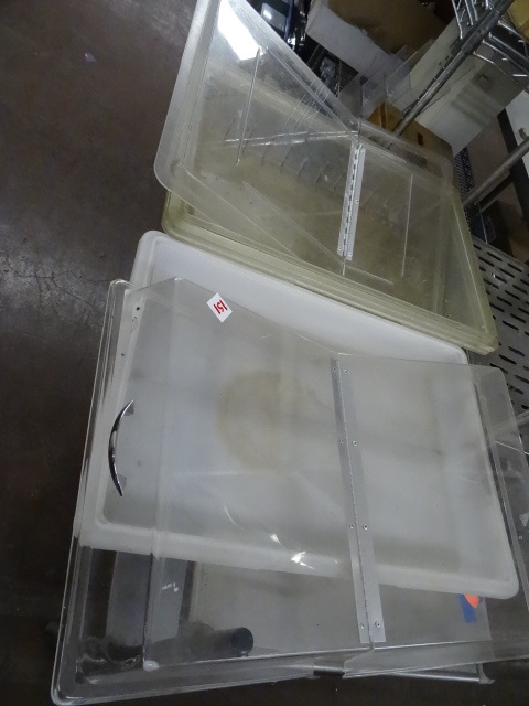 18 x 26 container covers. 3 contain...