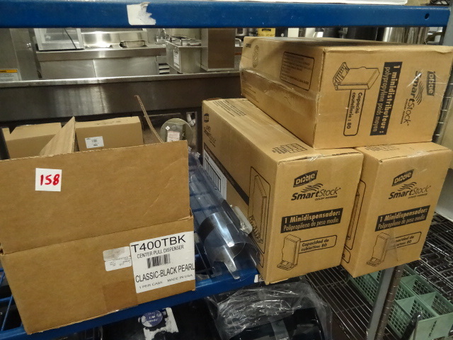 Napkin , roll towel, and TP dispens...