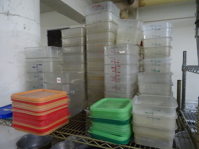 Misc measuring prep containers. Som...