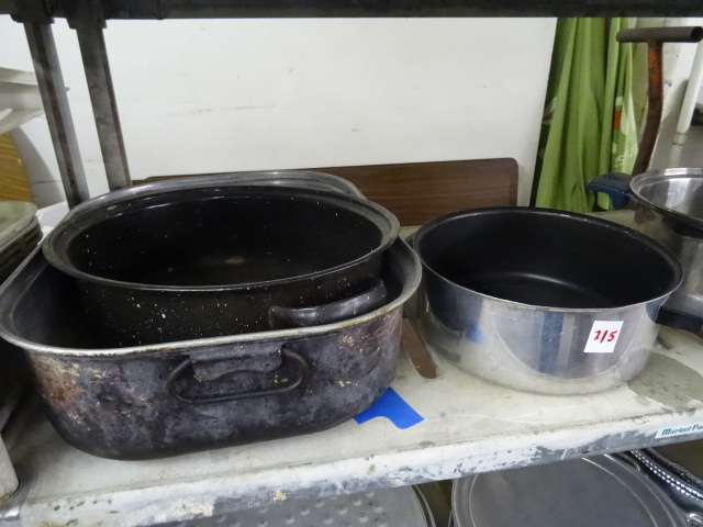 Misc cooking pans...