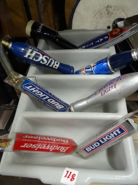 Misc beer tap handles...