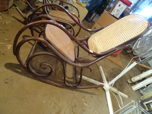 Vintage Wood Rocking Chair.  Nice Shape