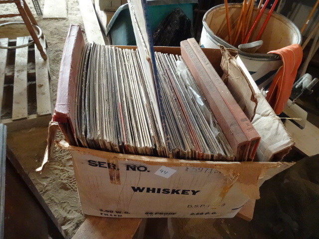 Box of Misc. Vintage Records