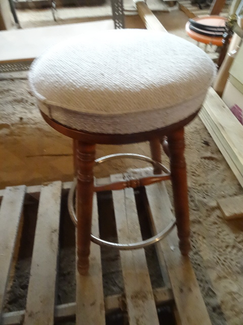 26 High Cushined Stool