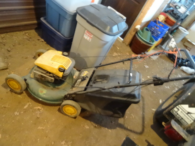 Yardman 4.5HP Push Lawn Mower.  21