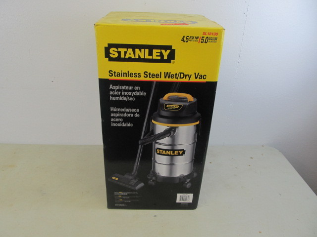 NEW IN BOX Stanley WetDry Shop Vacuum