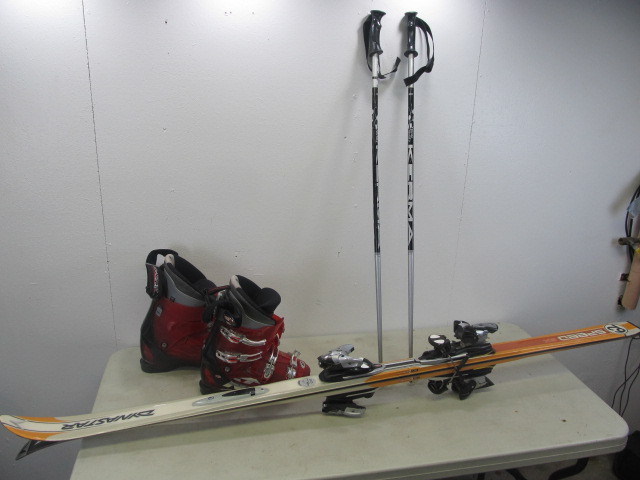 Dynastar Speed SX Downhill Skis wBoots & Poles