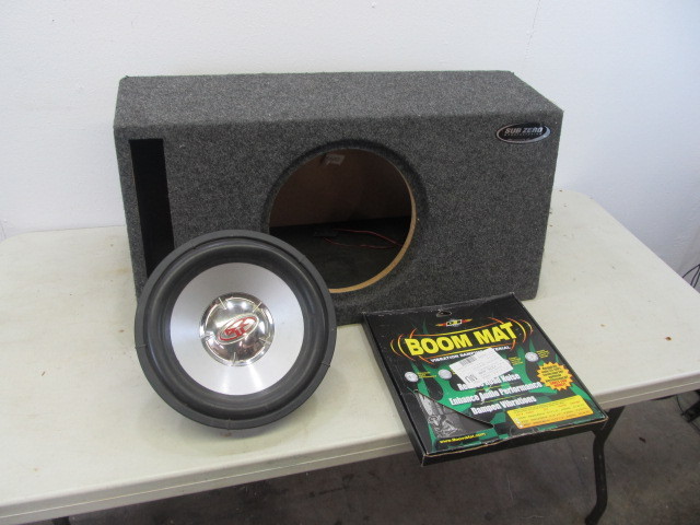 NICE Rockford Fosgate 12 Subwoofer wSub Zero Box