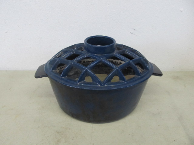Cast Iron Enamel Wood Stove Steamer