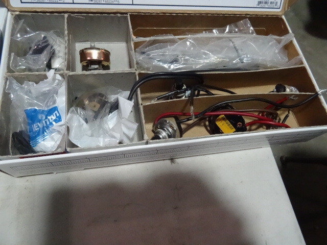 lot 249 image: NEW BOX Rotary Switches. Approx Retail $80