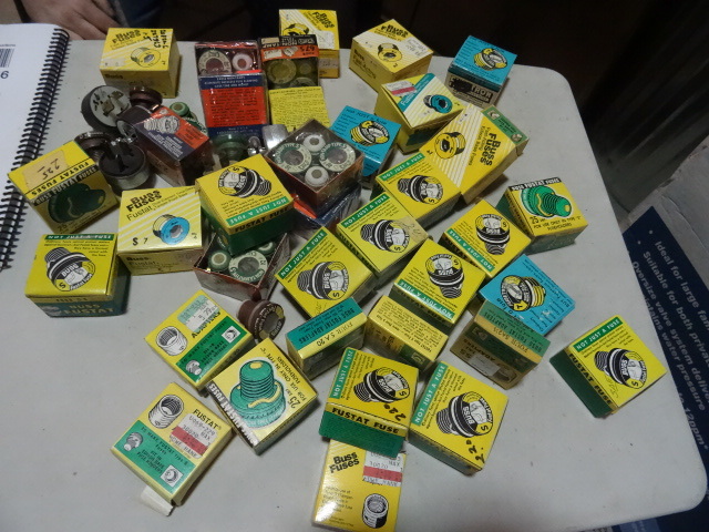 lot 349 image: NEW LARGE LOT BUSS Fuses and more. OVER $70 retail