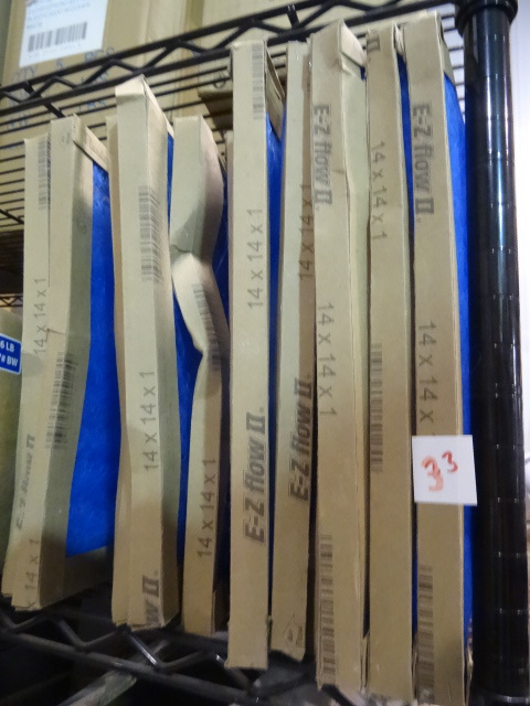 lot 33 image: NEW QTY 12 Furnace Filters Flanders EZ Flow 14x14x1