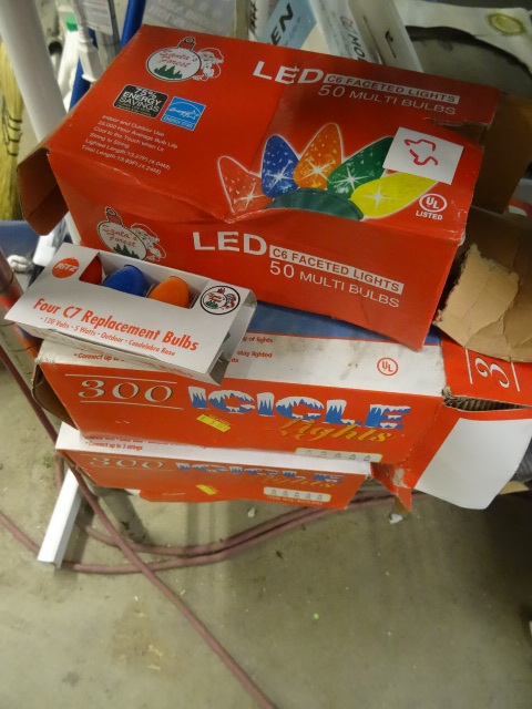 lot 53 image: NEW Lot Assorted Chrismas Lights, LED, Icicle and more