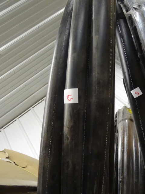 lot 59 image: NEW 100 ft roll 1.5 in Poly Tubing  Pipe NSF