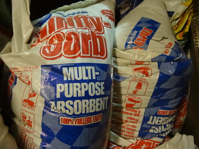 lot 68 image: NEW 2 Bags Thrifty Sorb Oil Absorbant 2 bags approx 80 lbs total