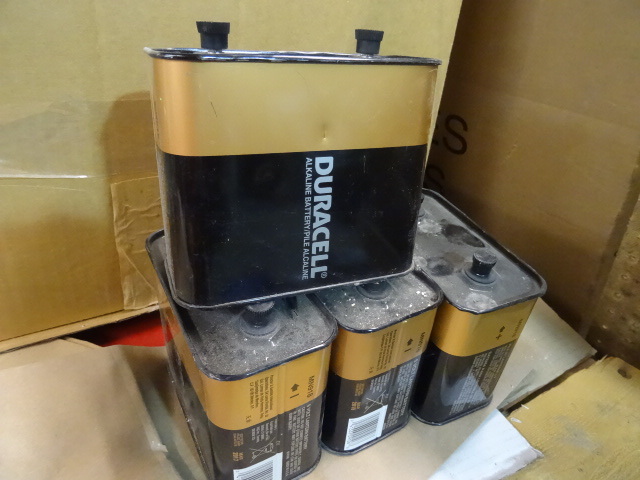 lot 80 image: NEW LOT Qty 4 Duracell 6 Volt Batteries Lantern Batteries