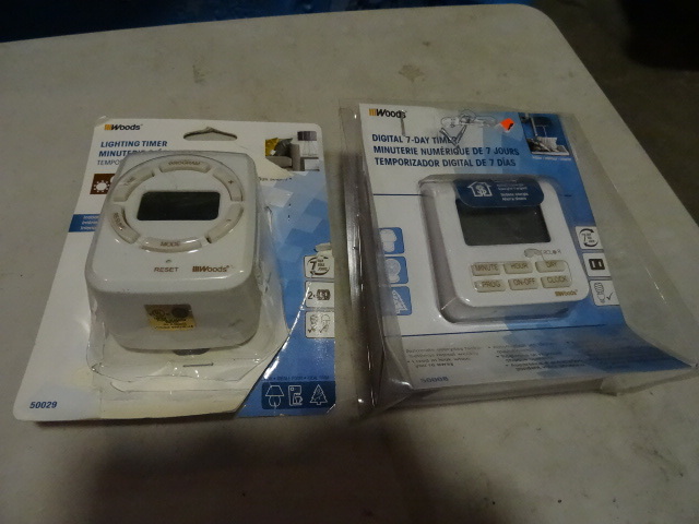 lot 198 image: NEW LOT Qty 2 Digital Timers